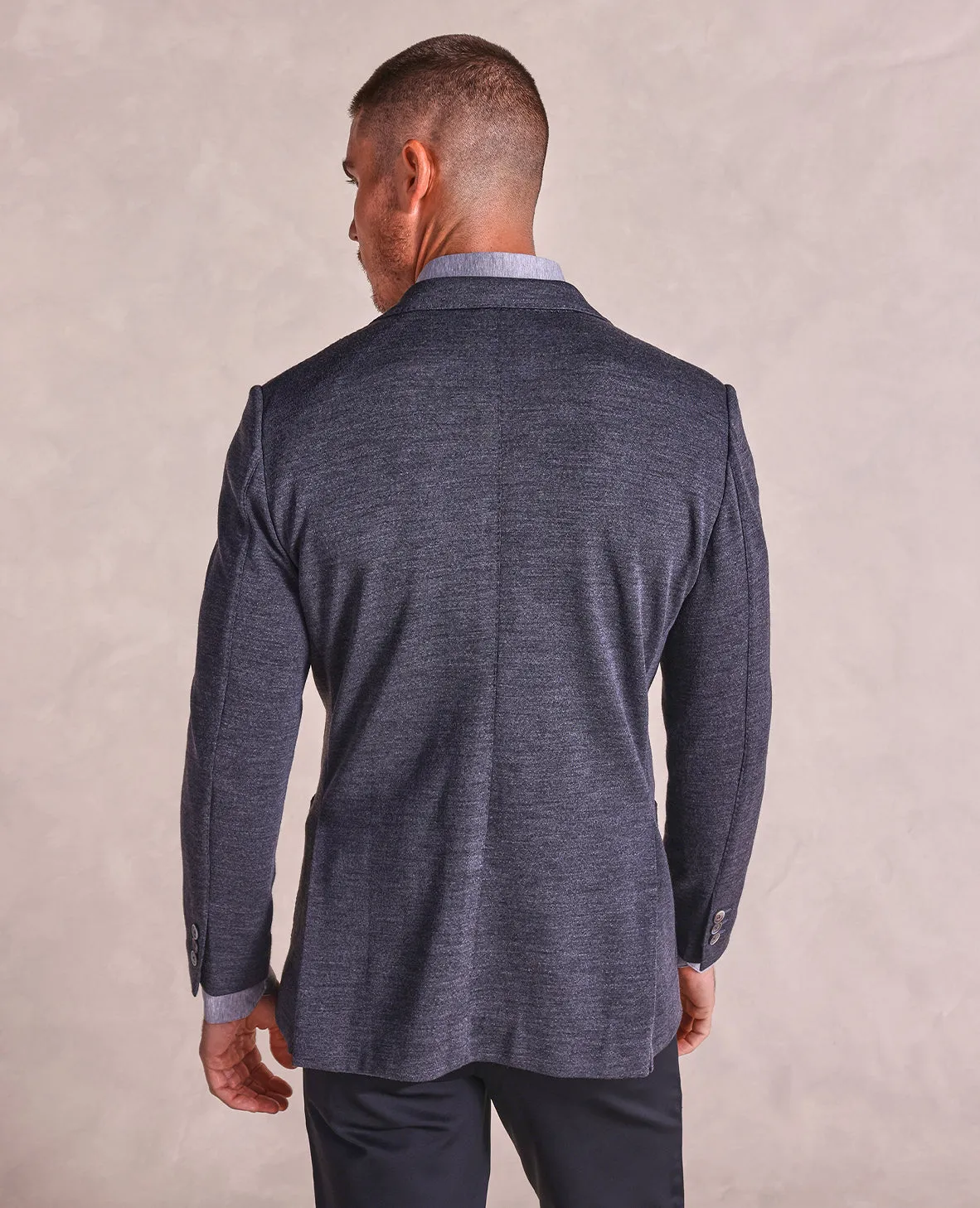 The Wayfarer - Performance Wool Soft Jacket - Grey