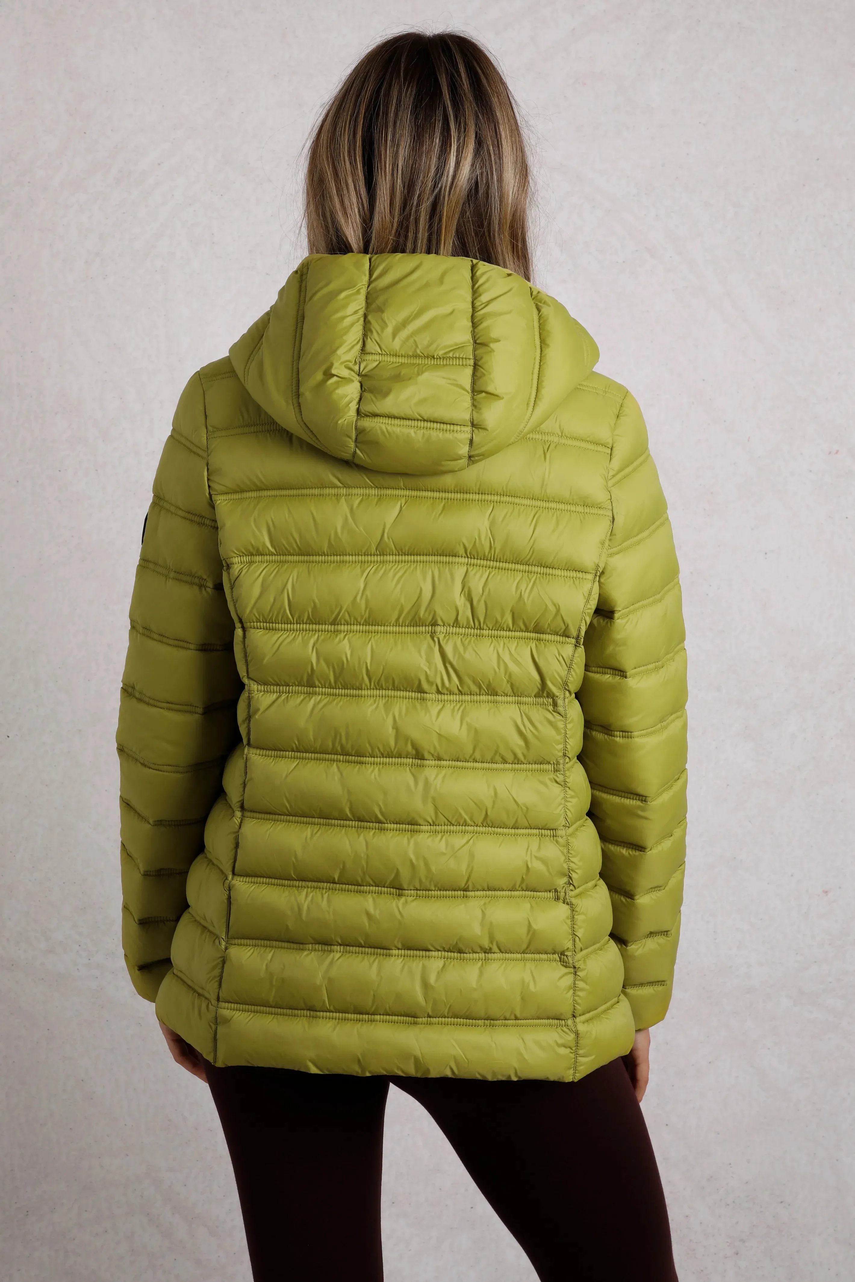 Weird Fish 18 Green Eshka Lightweight Padded Jacket