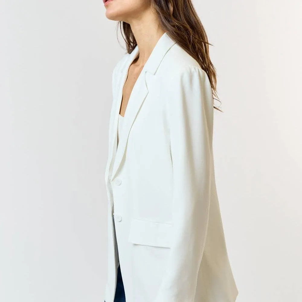 Willow White Blazer