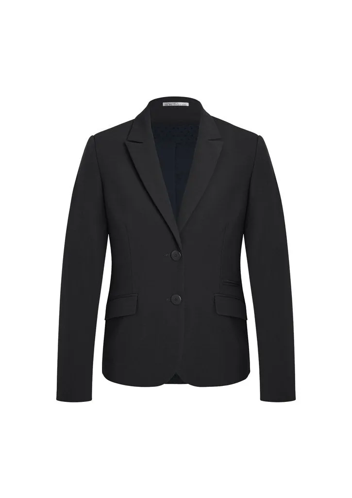 Womens Two Button Mid Length Jacket