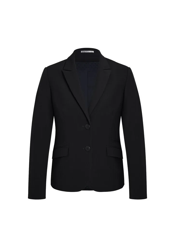 Womens Two Button Mid Length Jacket