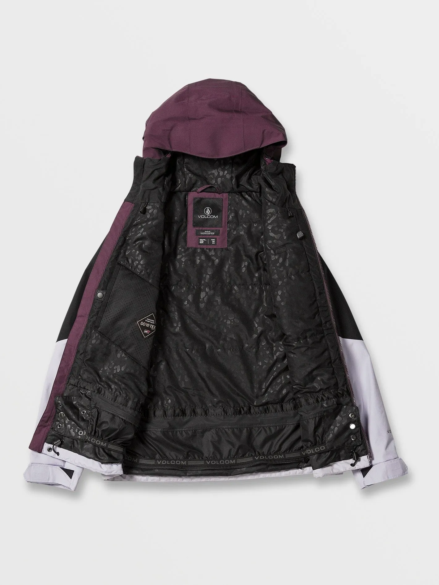 Womens V.Co Aris Insulated Gore Jacket - Blackberry