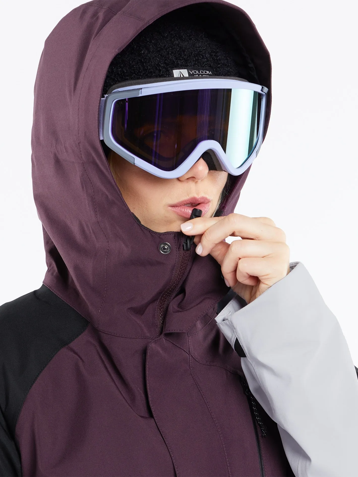 Womens V.Co Aris Insulated Gore Jacket - Blackberry